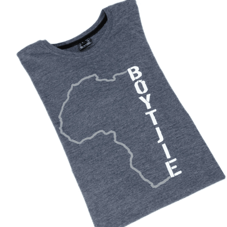 The Boytjie Brand- Navy African Shirt - The Brynn Tee (Africa)