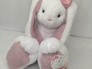 Soft Pink Easter Bunnies by Brookie Boutique