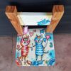 Kids Hand Painted Wooden Chairs