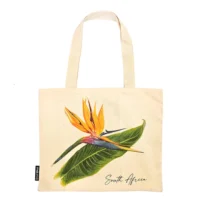 South African Shopper Bags- Bird of Paradise