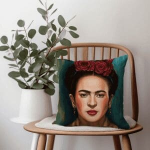 Frida Kahlo Stunning Printed Scatter Cushion