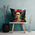 Frida Kahlo Modern Printed Scatter Cushion
