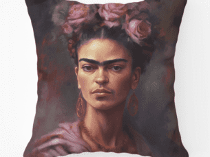 Frida Kahlo Scatter Cushion Soft Printed Scatter Cushion