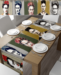 Frida Kahlo Iconic Table Runner