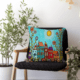 Little Villages Scatter Cushion - Spring Scatter Cushion (Printed)