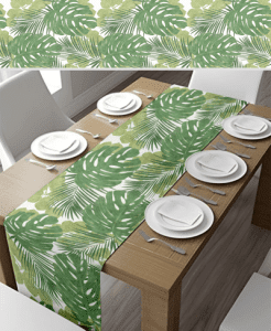 Subtle Leafy Table Runner