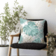 Scatter Cushion -Leaves Tropical Printed Scatter Cushion