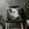 Dark Printed Nguni Scatter Cushion