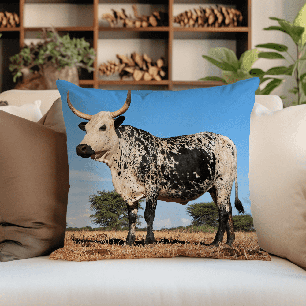 Nguni Blue-sky Printed Scatter Cushions