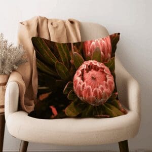 Focal Protea Printed Scatter Cushion