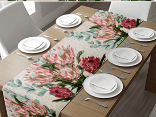 Mixed Protea Table Runner