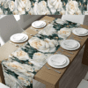 White Rose Table Runner (Various Sizes)