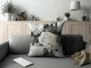 Regal Rose Printed Scatter Cushion