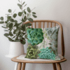 Tranquil Succulent Printed Scatter Cushion