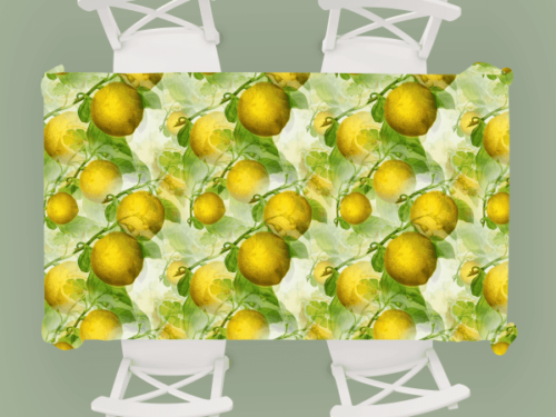 Lemon Table Cloth