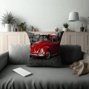 Vintage VW Printed Scatter Cushion