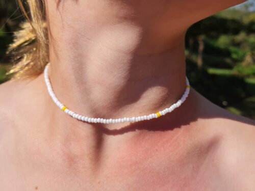 Summer Sun Bush Bead Necklace