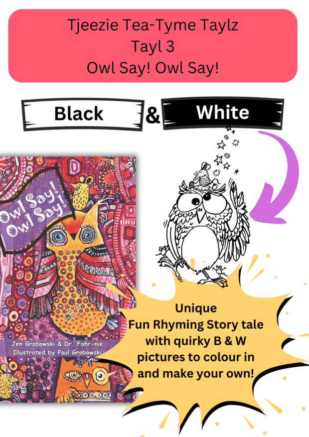 Tayl 3 - Owl Say! Owl Say! Story tale | Local is Lekker ZA | African Gifts