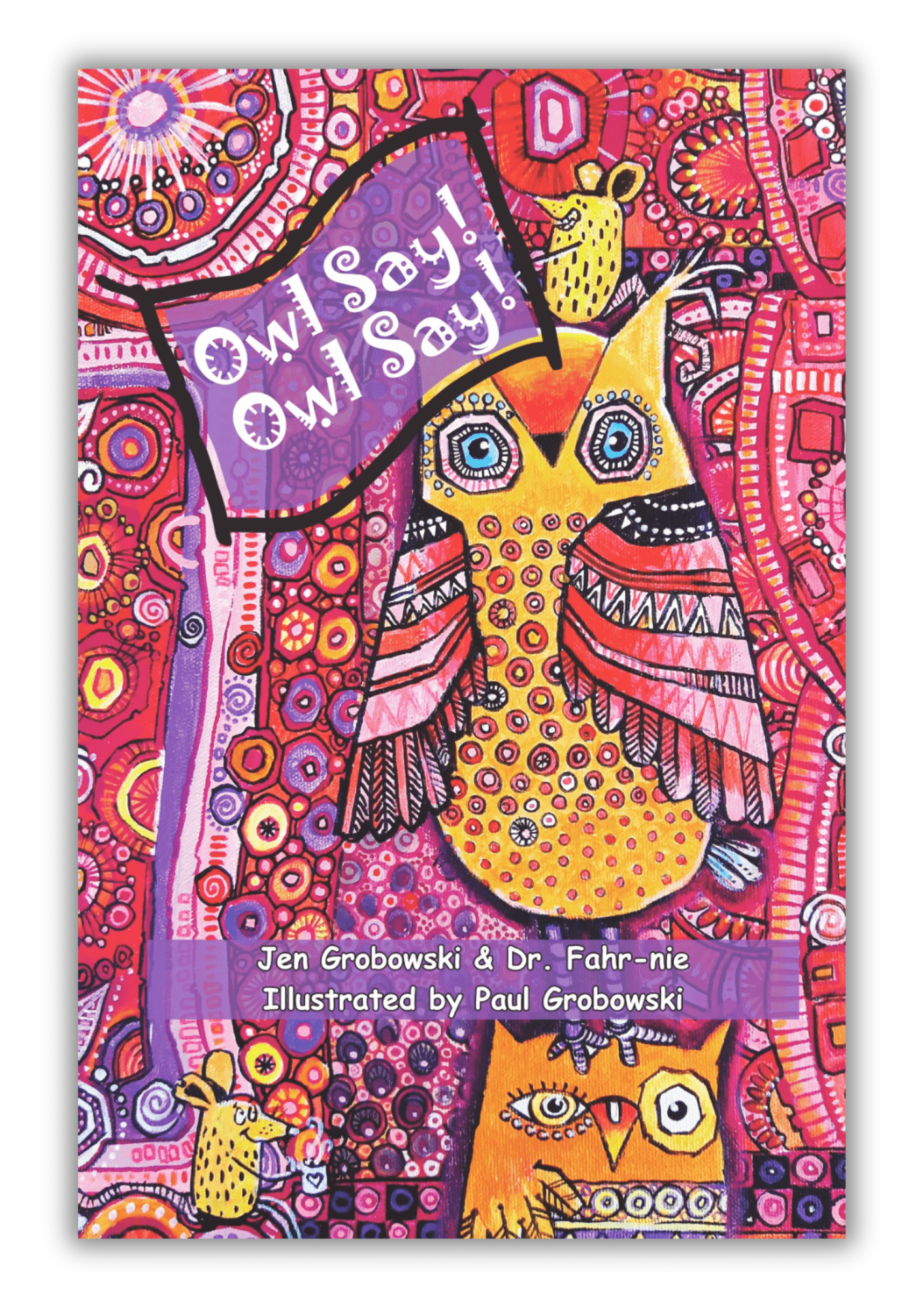 Owl Say Owl Say Front cover | Local is Lekker ZA | African Gifts | African Gifts