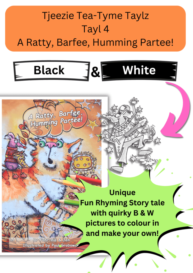 Tayl 4 - A Ratty Barfee Humming Partee Storytale | Local is Lekker ZA | African Gifts