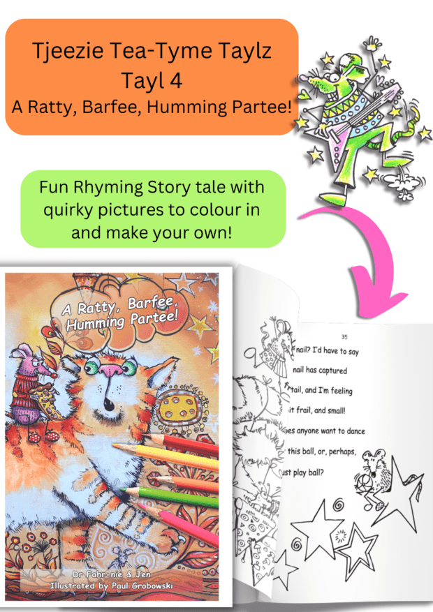 Tayl 4 - A Ratty Barfee Humming Partee Storytale | Local is Lekker ZA | African Gifts