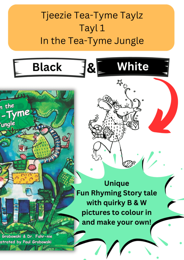 Tayl 1 -In the Tea-Tyme Jungle | Local is Lekker ZA | African Gifts