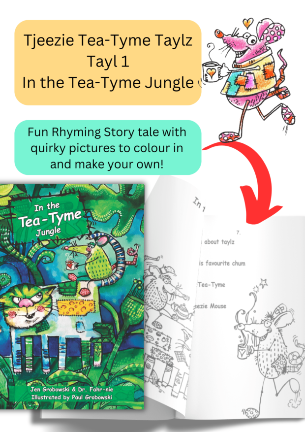 Tayl 1 -In the Tea-Tyme Jungle | Local is Lekker ZA | African Gifts