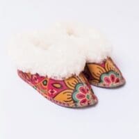 Fashion- Forward Sheepskin Slippers for Children Trendy and Timeless Boot Slippers! Mandala