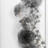 Alcohol Ink Flow Black Formation Poster | Design N05