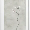 Bloom Petals Floral Solitude Poster