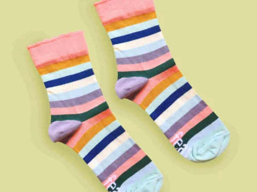 Ladies Signature Stripe socks