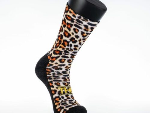 Leopard Active Wear socks