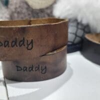 Leather bands for dad