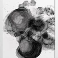 Alcohol Ink Flow Formation Poster | Design N04