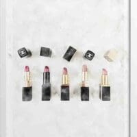 Editorial Lipstick Collection Poster