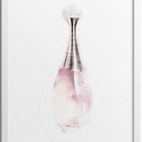 Designer Perfume Bottle Poster