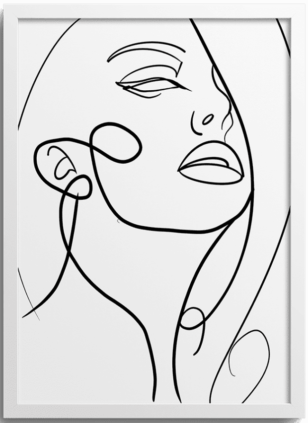 Glamour Beauty Face Poster