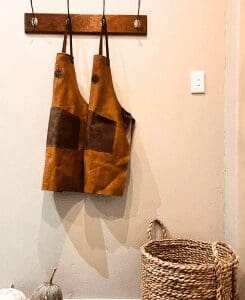 Handcrafted Full Leather Apron | Local is Lekker ZA | African Gifts