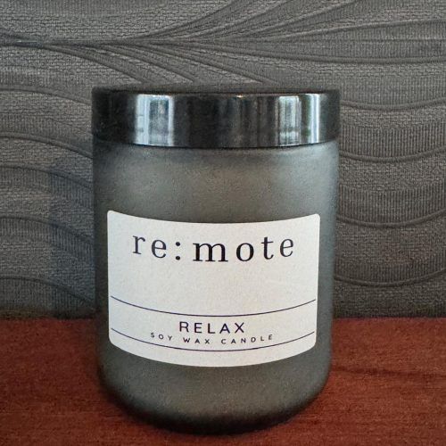 100% Soy Wax Candle - Re-mote Porium