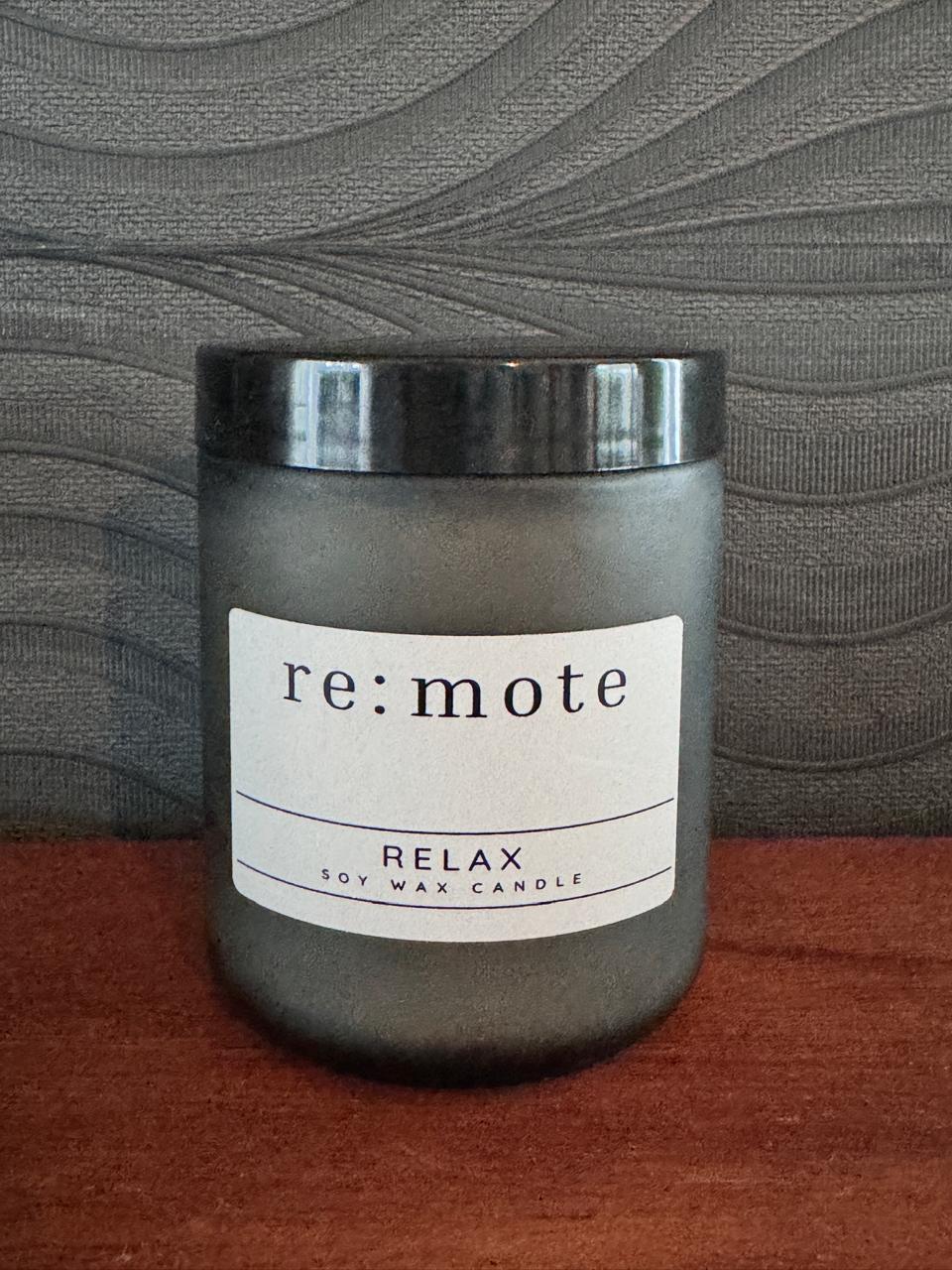 100% Soy Wax Candle - Re-mote Porium