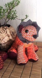 Handcrafted Shwe Shwe Teddies - Lion Stuffed play toy