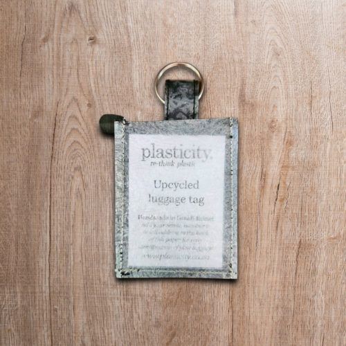 Upcycled Luggage Tags - Plasticity