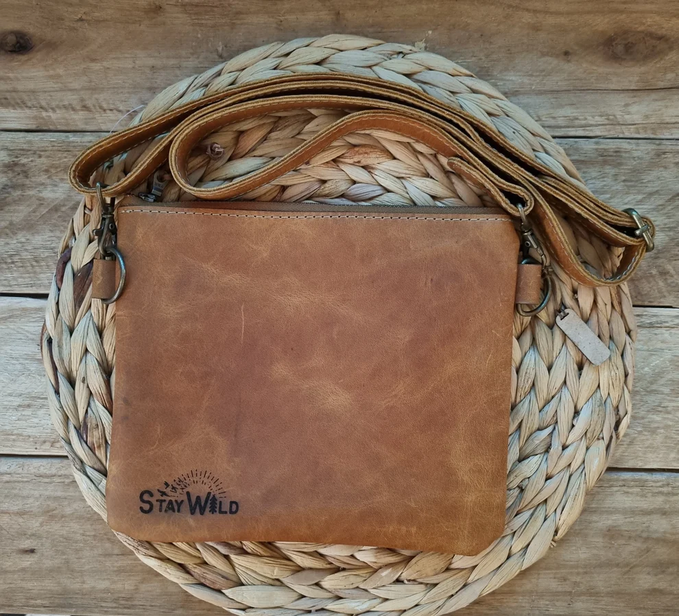 Stay Wild Genuine Leather Erica Sling bag (Leather Bag)