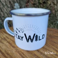 Stay Wild Enamel Mug