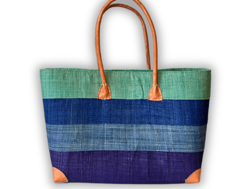 Ocean Breeze Basket Bag