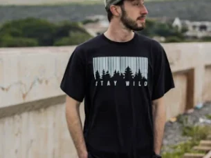 Stay Wild Barcode T-shirt