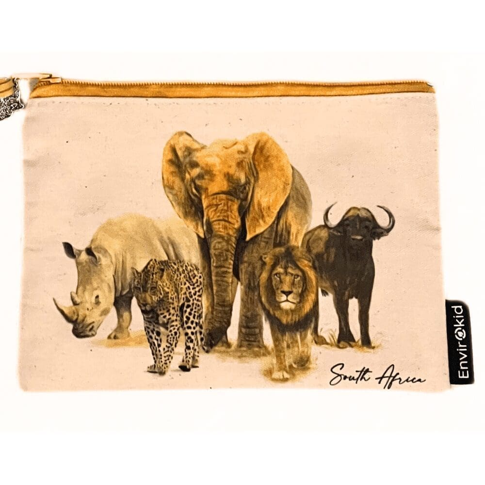 Safari Big 5 Makeup Bag (Safari Wildlife Make-up Bag)