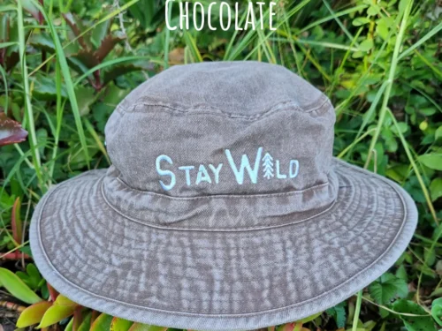 Stay Wild Washed Bucket Hats