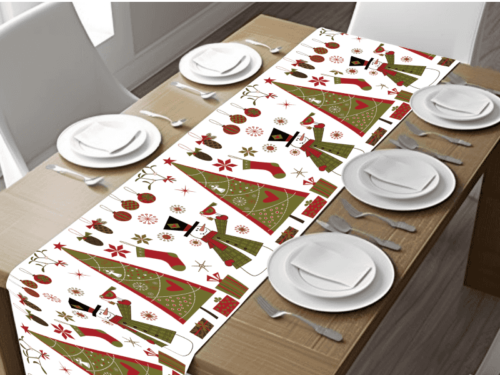 Frosty Fun Table Runner