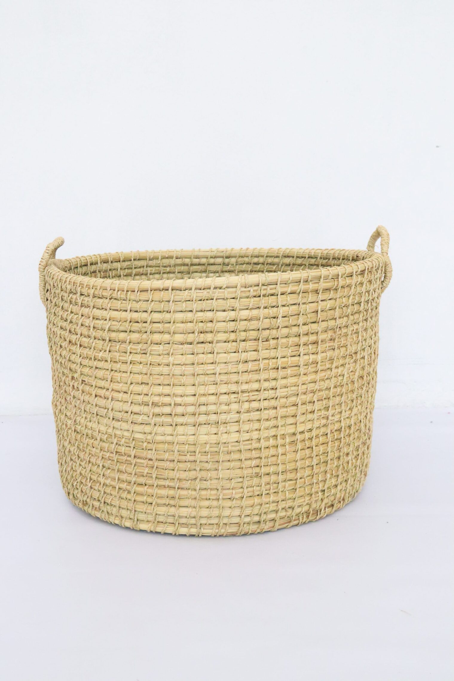 Beautifully Handwoven Large Grass Basket